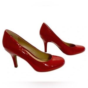 Kelly & Katie Red Patent Pumps Women Size 9.5